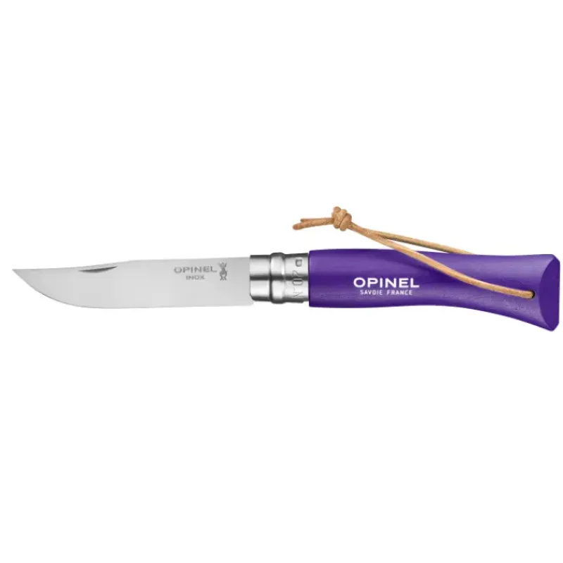 Couverts*OPINEL Couteau N°7 Baroudeur Violet Colorama
