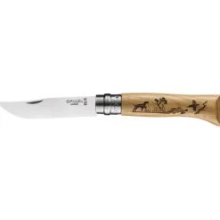 Couverts*OPINEL Couteau N°8 Gravure Chien Animalia