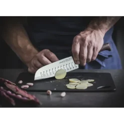 Couteau Santoku*OPINEL Couteau Santoku Alvéolé Les Forgés 1890