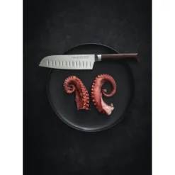 Couteau Santoku*OPINEL Couteau Santoku Alvéolé Les Forgés 1890