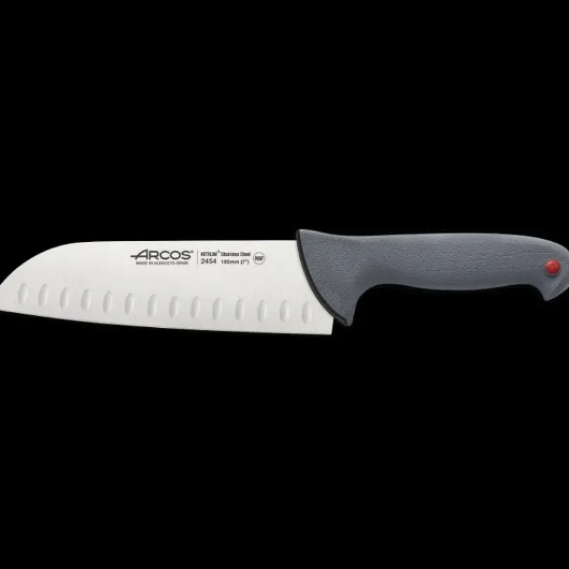 Couteau Santoku*ARCOS Couteau Santoku Rouge 18 cm COLOUR PROF