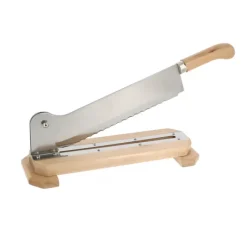 Couteau À Pain*MALLARD FERRIERE Couteau sur socle en bois verni de 24 cm