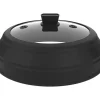 Couvercle De Cuisson*MASTRAD Couvercle Cloche Pliable Noir en Silicone 27 cm