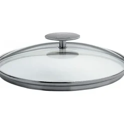 Couvercle De Cuisson*CRISTEL Couvercle en Verre bombé Platine Ø 22 cm