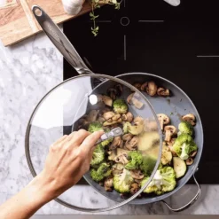 Couvercle De Cuisson*GREENPAN Couvercle en Verre Universel 28 cm