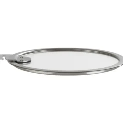 Couvercle De Cuisson*CRISTEL Couvercle Plat en Verre Trempé 22 cm Strate Amovible