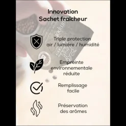 Moulin|Sel*PEUGEOT Cristaux de Sel Blanc d'Allemagne Sachets 50 g (x7)