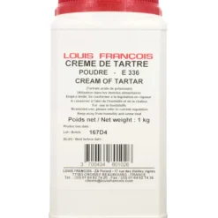 Additifs Alimentaires*LOUIS FRANCOIS Crème de Tartre poudre 1 kg Louis François