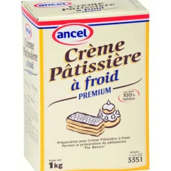 Produits Pâtisserie|Préparation Pâtisserie*ANCEL Crème Pâtissière à Froid 1 kg