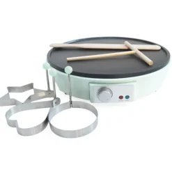 Crêpière Eléctrique*SCRAPCOOKING Crêpière Électrique 28 cm avec Accessoires