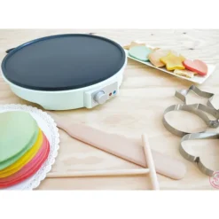 Crêpière Eléctrique*SCRAPCOOKING Crêpière Électrique 28 cm avec Accessoires