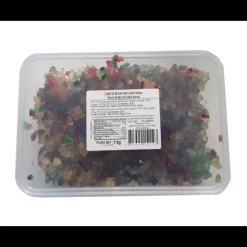 Fruits Confits*CUISINEADDICT Cubes de Melon confit tricolores 1 kg