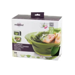 Cuiseur Vapeur*MASTRAD Cuit Vapeur en Silicone XL Vert