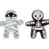 Décoration Comestible*FLORENSUC Décors en Chocolat Momie et Squelette 3,5 x 4 cm (x144)