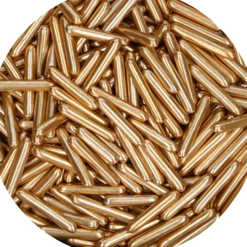 Décoration Comestible*FUNCAKES Décors en Sucre Bâtonnets Bronze 70 g