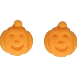 Décoration Comestible*FUNCAKES Décors en Sucre Citrouilles Halloween (x12)