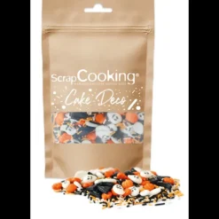 Décoration Comestible*SCRAPCOOKING Décors en Sucre Halloween 42 g