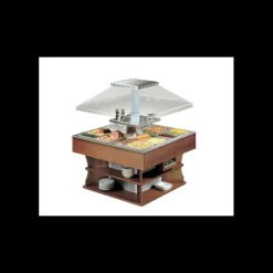 Buffet Self Service*TECFRIGO Desserte Chaude Bain-Marie 1395 x 1395 x 1707 mm