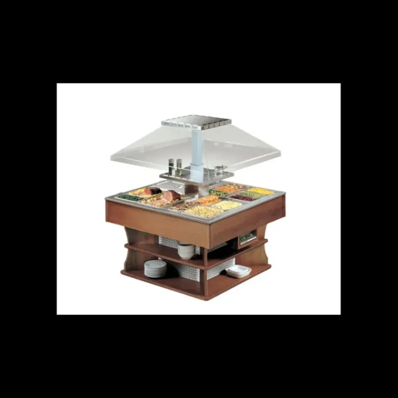 Buffet Self Service*TECFRIGO Desserte Chaude Bain-Marie 1395 x 1395 x 1707 mm