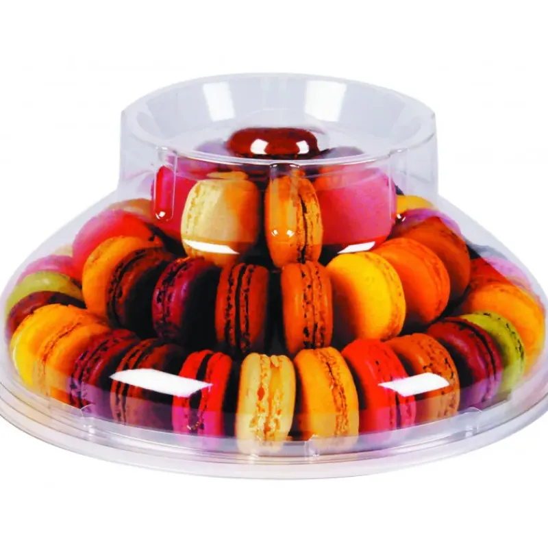 Présentoirs Pour Gâteaux*MALLARD FERRIERE Dôme à Macarons Ø 28 cm, dôme et couvercle