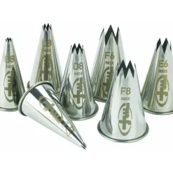 Douilles Pâtisserie*MALLARD FERRIERE Douille Cannelée Inox E5 Ø 13 mm Mallard Ferrière