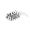 Douilles Pâtisserie*IBILI Douille Inox Russe Standard Ø 1,6 cm x H 4 cm (x12)