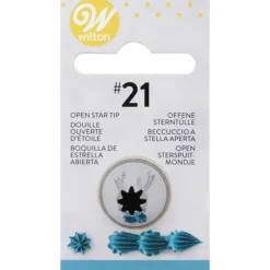 Douilles Pâtisserie*WILTON Douille Pâtissière Etoile Ouverte n°021