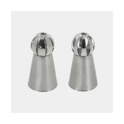 Douilles Pâtisserie*DE BUYER Douille Russe Inox Stries Larges Ø 3 cm x H 6 cm