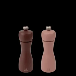 Moulin*PEUGEOT Duo Moulin à Poivre et Sel Tahiti Terre 15 cm
