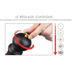 Moulin*PEUGEOT Duo Moulin à Poivre et Sel Tahiti Printemps 15 cm