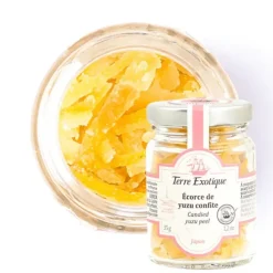 Fruits Confits*TERRE EXOTIQUE Ecorce de Yuzu Confite 35 g