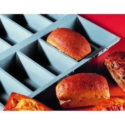 Moule Silicone*DE BUYER Elastomoule à Cake - 9 empreintes 30 x 17,6 cm - Silicone