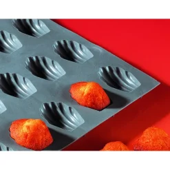 Moule Silicone|Moules À Gâteaux*DE BUYER Elastomoule Madeleine - 9 empreintes 30 x 17,6 cm - Silicone