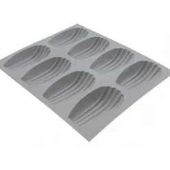Moule Silicone|Moules À Gâteaux*DE BUYER Elastomoule Madeleine - 8 empreintes 21 x 17,6 cm - Silicone
