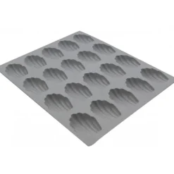 Moule Silicone|Moules À Gâteaux*DE BUYER Elastomoule mini-Madeleine - 20 empreintes 21 x 17,6 cm - Silicone