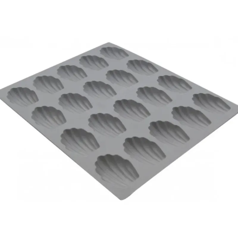 Moule Silicone|Moules À Gâteaux*DE BUYER Elastomoule mini-Madeleine - 20 empreintes 21 x 17,6 cm - Silicone