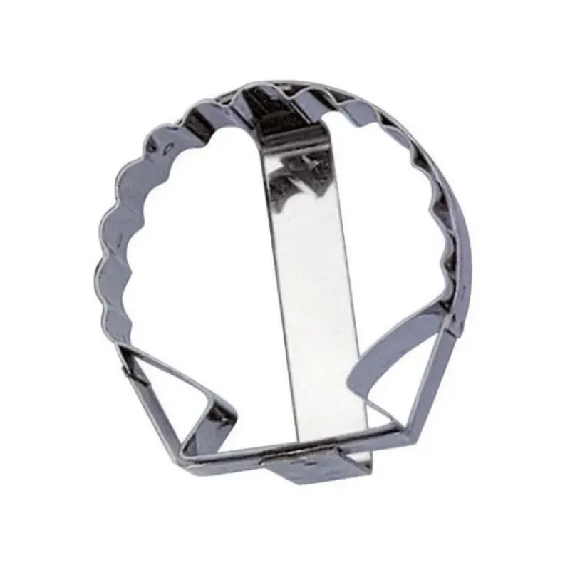 Emporte Pièce - Découpoir Pâtisserie*MALLARD FERRIERE Emporte Pièce Inox Coquille Saint-Jacque Simple 11 cm
