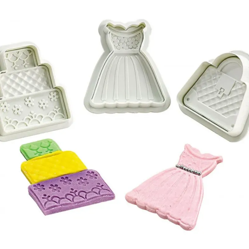 Emporte Pièce - Découpoir Pâtisserie*MALLARD FERRIERE Emporte Pièce kit mode (x3)