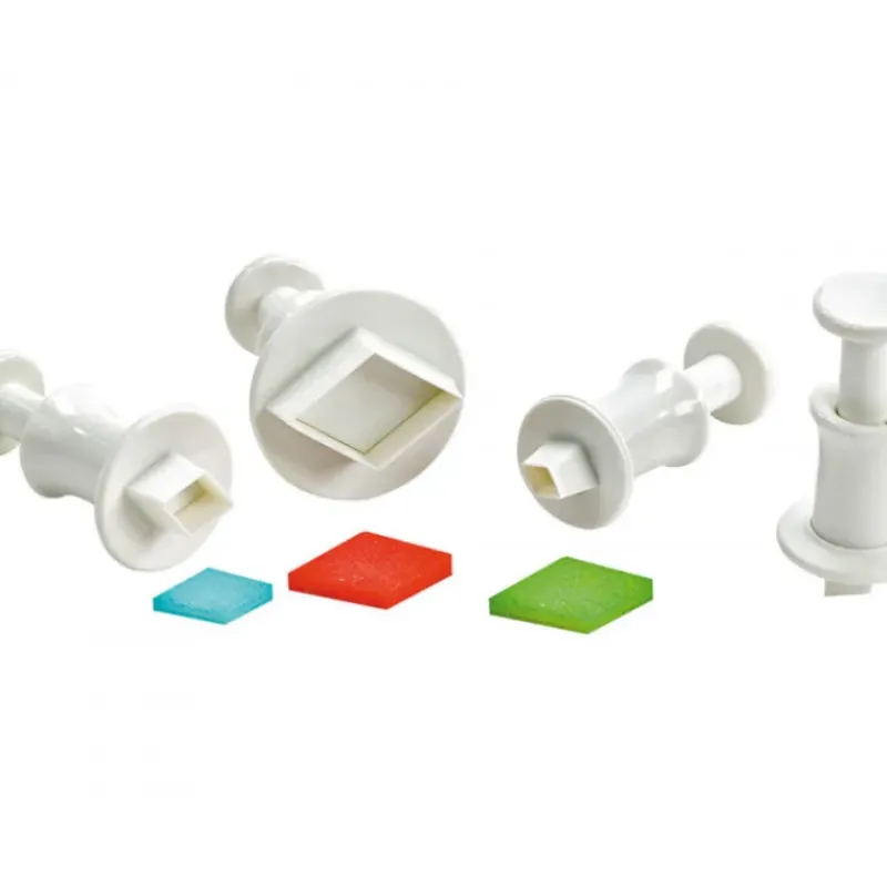 Emporte Pièce - Découpoir Pâtisserie*MALLARD FERRIERE Emporte Pièce Losange 8, 10, 12, 25 mm