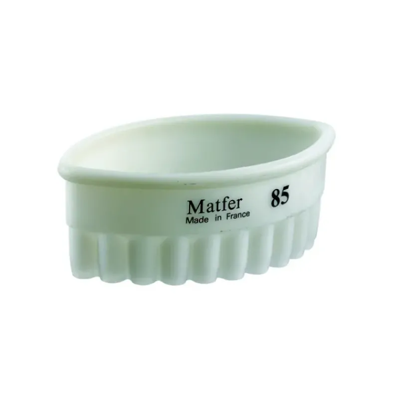 Emporte Pièce - Découpoir Pâtisserie*MATFER Emporte Pièce Ovale Cannelé 10 x 6 cm Exoglass