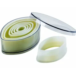 Emporte Pièce - Découpoir Pâtisserie*MALLARD FERRIERE Emporte Pièce Ovale Uni Pointu Polyglass (x7)