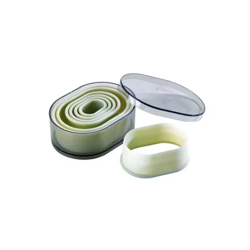 Emporte Pièce - Découpoir Pâtisserie*MALLARD FERRIERE Emporte Pièce Ovale Uni Polyglass (x7)