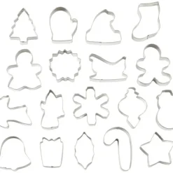 Emporte Pièce - Découpoir Pâtisserie*WILTON Emporte-pièce Noël (x18)