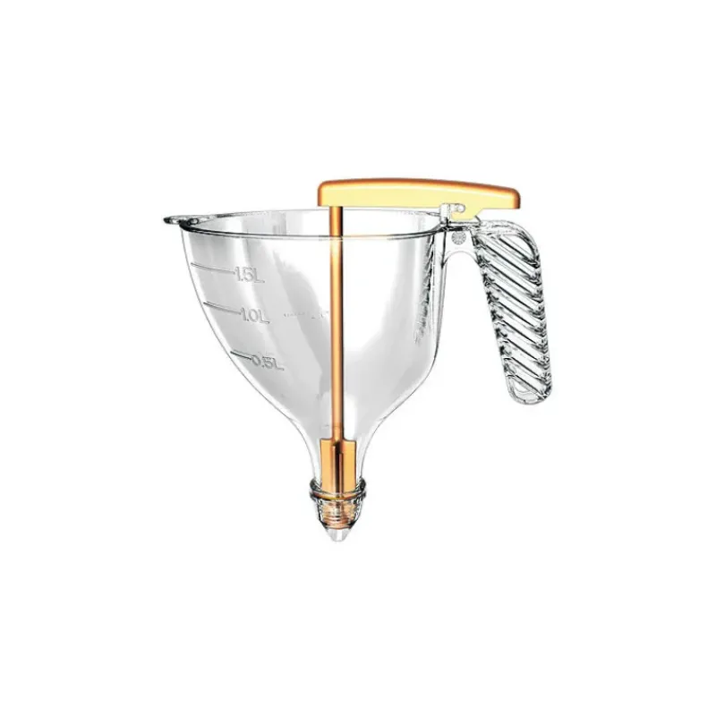 Entonnoir À Piston*MATFER Entonnoir Automatique 150 cl Transparent avec support