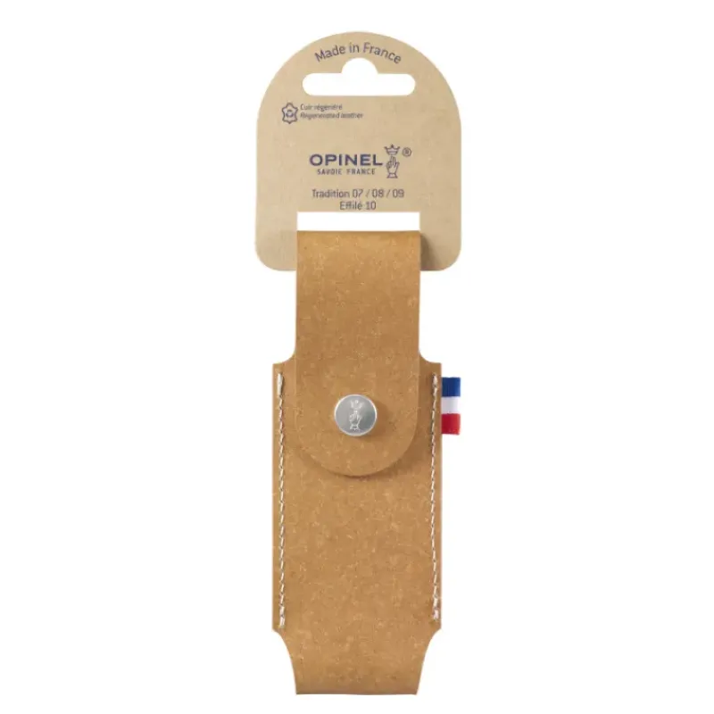 Rangement Couteaux*OPINEL Etui pour Couteau en Cuir Simple Collection France