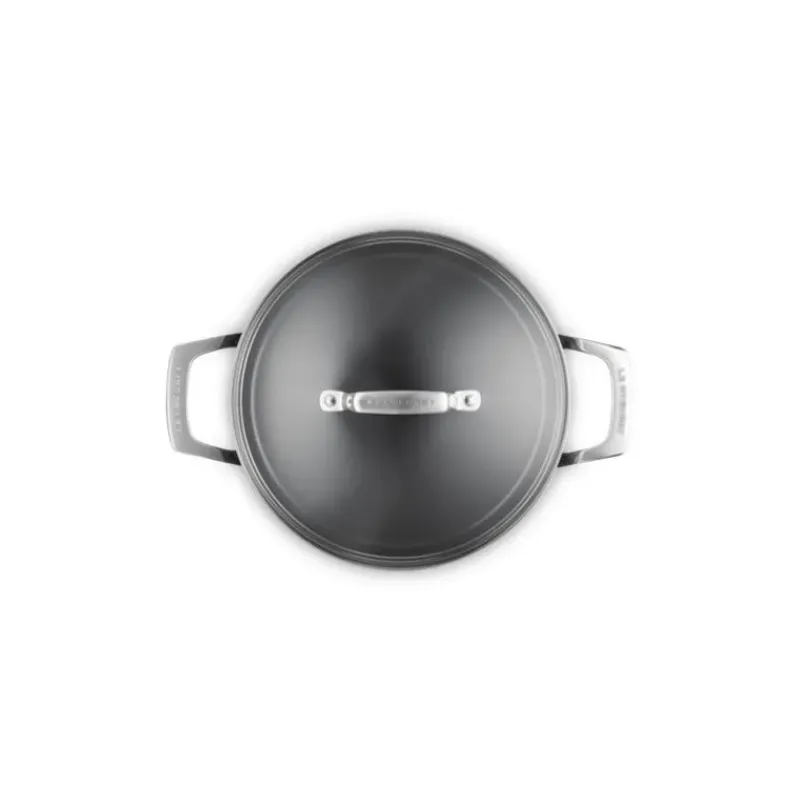 Faitout*LE CREUSET Faitout Antiadhérent Essentiel Céramique 24 cm et Couvercle