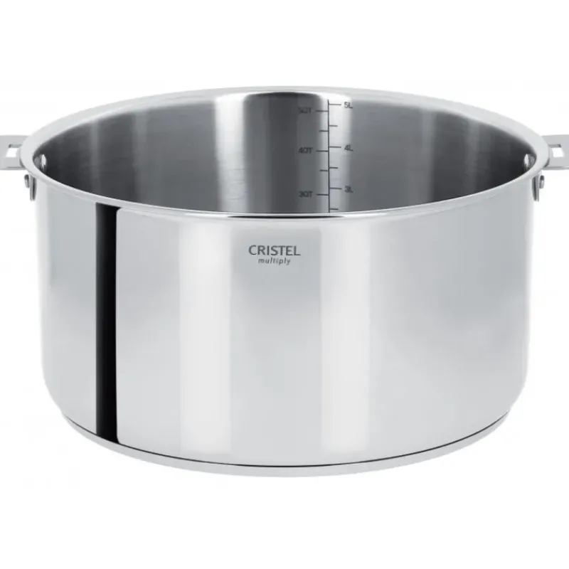 Faitout*CRISTEL Faitout Casteline Ø 22 cm Manche Amovible Inox