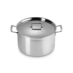 Faitout*LE CREUSET Faitout Inox 28 cm avec Couvercle