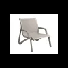 Mobilier Lounge|Salon De Jardin Professionnel*GROSFILLEX Fauteuil Conversationnel Gris Platinium Toile Grise Sunset