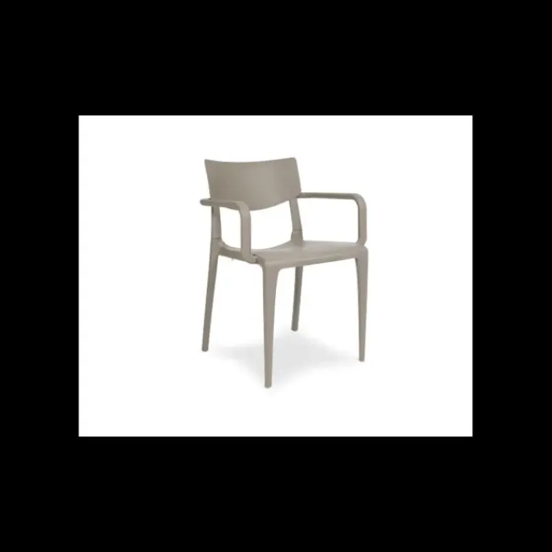 Mobilier Terrasse Restaurant*EZPELETA Fauteuil en Polypropylène Town Vison